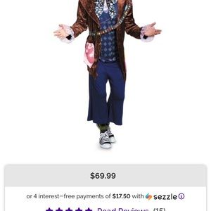 Mad hatter adult costume